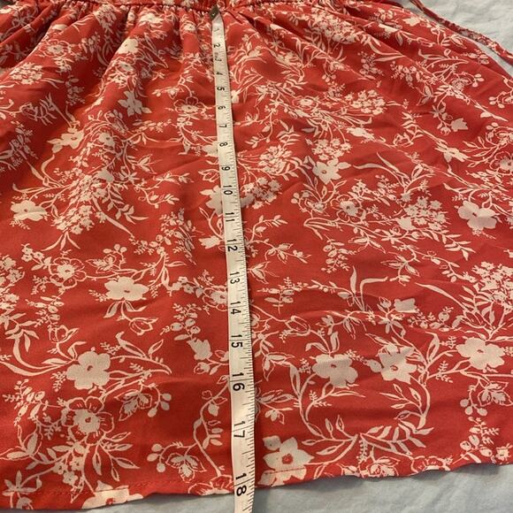 Halogen Coral Pink Boho Peasant Dress Size Large - Picture 7 of 8